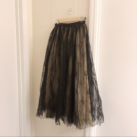 Forever 21 Black Maxi Tulle Skirt - Picture 3 of 5